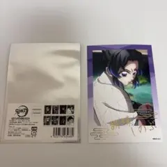 鬼滅の刃 胡蝶しのぶ トレーディング箔押しブロマイド 無限城編ver