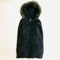 極美品✨️デュベティカ　アッカ　ダイヤ　キルティング　ダウン　ラクーンファー　40