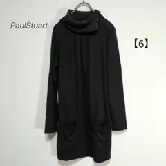 PaulStuartポールスチュアート【6】ウール100%タートルニット ラメ