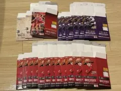 [新品未使用] ワンピース カードゲーム 空箱 22枚セット