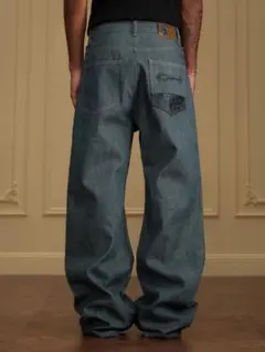 YADcrew Cross button Waxed Denim Pants - メルカリ