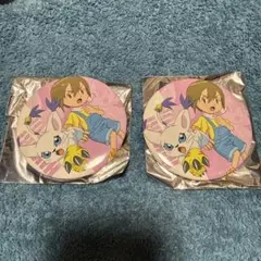 デジモンアドベンチャー 02 ビギニング ドでか缶バッジ 八神ヒカリ