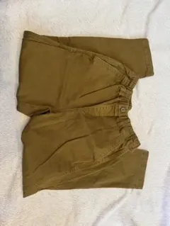 ユニクロ キッズ 長ズボン 140 カーキ