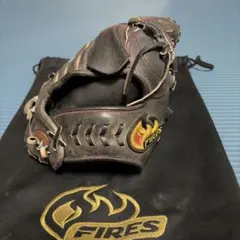 FIRES 硬式野球グローブ ブラックのサムネイル