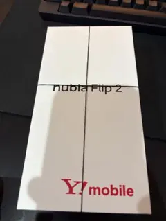 新品未使用　ZTE nubia Flip 2 ブラック