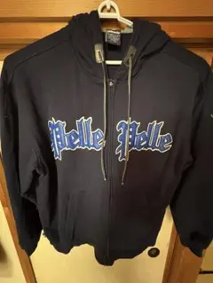 pelle pelle フード付きトレーナー パンツ上下セット２XL ネイビーのサムネイル