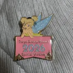 東京ディズニーリゾート 2026 ピンバッジ ティンカーベル