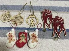 クリスマスオーナメントセット 8個