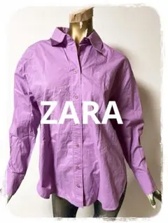 ☘️T21342☘️ZARA 長袖 シャツ カラー S