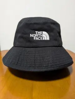 THE NORTH FACE ノースフェイス バケットハット 黒 ロゴ刺繍 L