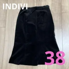 スカート　INDIVI 38