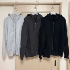 スウェットフルジップパーカ パーカー