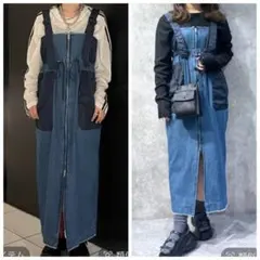 美品✨RADIATE ステッチデザインオールインワン日本製 サロペット 
