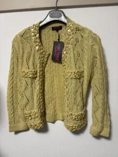 定価80000新品タグ付【トリイユキ】YUKI TORII ノーカラージャケットのサムネイル