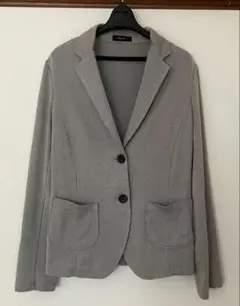 COMME CA ISMコムサイズム　テーラードジャケット コットン混紡