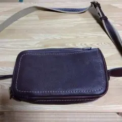 今週限定】廃盤 ルイヴィトン ユタ スィウ ボディバッグ カフェ レザー