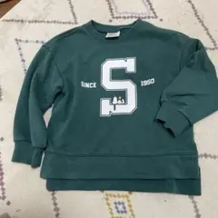 PEANUTS Sロゴトレーナー 110サイズ