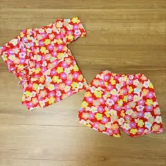花柄甚平セット 100cm