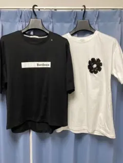 Praia ＆　MAYSON GREY　レディースTシャツ2枚セット
