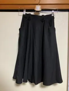 Fint F i.n.tロングスカート　着丈64cm ブラックのサムネイル