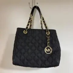 MK キルティングショルダーバッグ ハンドバッグ　デニム