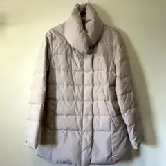 クロコダイル　ハーフダウンコート　淡ピンク　M