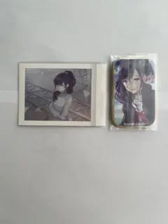 朝比奈まふゆ　ぱしゃこれ　スクエア缶バッチ