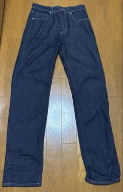 スリムストレートハイライズジーンズ ユニクロ UNIQLO