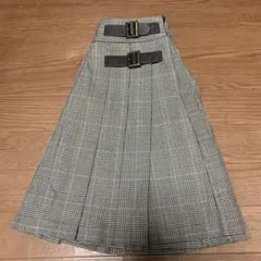 ギンガムチェックスカート