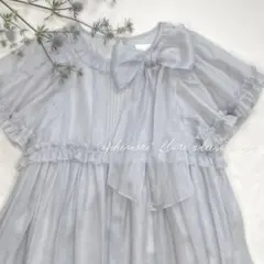 Maison de minetteメゾンドミネット フレアスリーブ　ワンピース 2025年最新】メゾンドミネットの人気アイテム - メルカリ