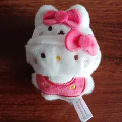 サンリオ×スタジオハヌル ふわふわぬいぐるみマスコット ハローキティ