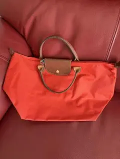 LONGCHAMP トートバッグ オレンジ系のサムネイル