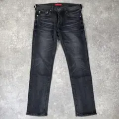 RED CARD Rhythm ブラックデニムパンツ 29 日本製　ストレッチ