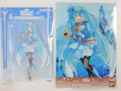 雪ミク2020 初音ミク 一番くじ L賞&S賞 ビッグアクリルスタンド アクスタ
