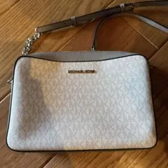 MICHAEL KORS ホワイト ショルダーバッグ