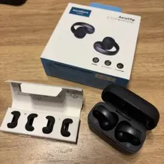 Anker soundcore AeroClip ワイヤレスイヤホン ブラック