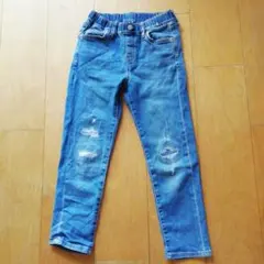 ユニクロ　ダメージデニム ジーンズ