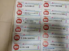 小6 理科 カラーテスト 大日本図書 教育同人社 全12枚のサムネイル