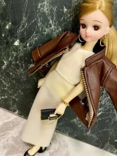 リカちゃんセットアップ【クリームホワイト】