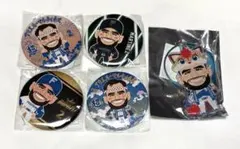 北海道日本ハムファイターズ アリエル・マルティネス 缶バッジ キーリング