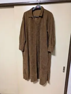 CIAOPANIC TYPY コーデュロイ ロングシャツ ワンピース