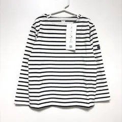 新品タグ付きHelly Hansen マリンボーダーティー　ホワイト　130