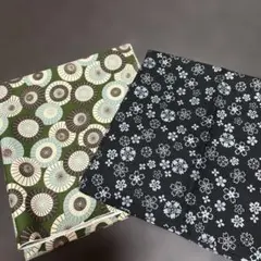 和調プリント　サクラ・和傘柄ハギレ　まとめ売り