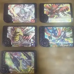 ポケモンフレンダ レシラム、ギラティナ、ミライドン ハッサム、ゲッコウガ