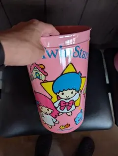 *m*さん専用　ツインスターズ ごみ箱 ピンク