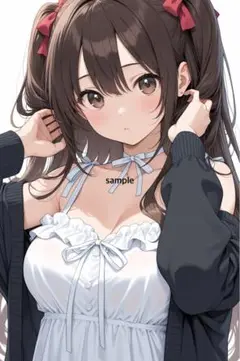 m103 AIイラスト　かわいい　A4ポスター