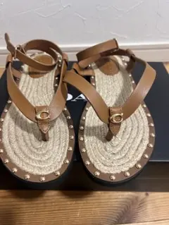 美品 LOEWE 厚底 サンダル エスパドリーユ ゲート サイズ38 - メルカリ