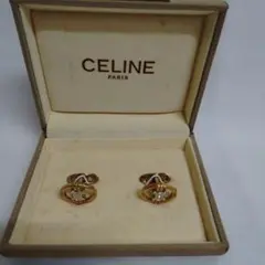 ✿CELINEセリーヌ マカダム トリオンフカフスボタン ヴィンテージ美品✿