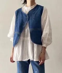 デニムベスト ベスト