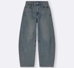 バレルレッグジーンズ GU 丈長